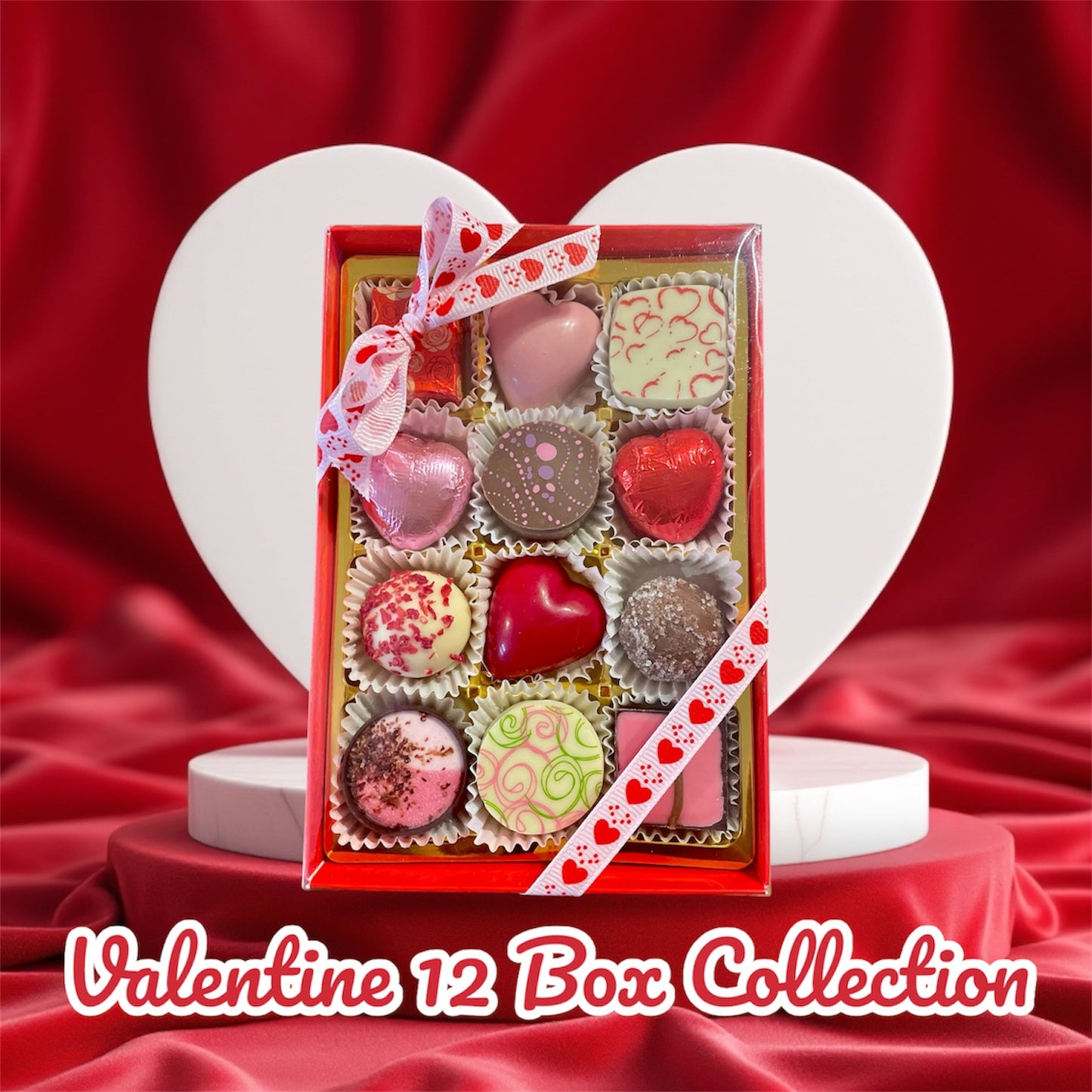 12 Chocolate Valentine's Selection