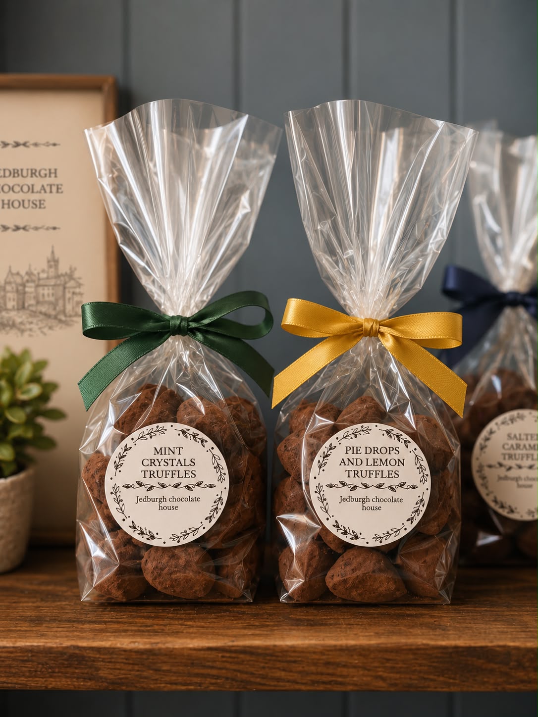 Dusted Cocoa Truffles