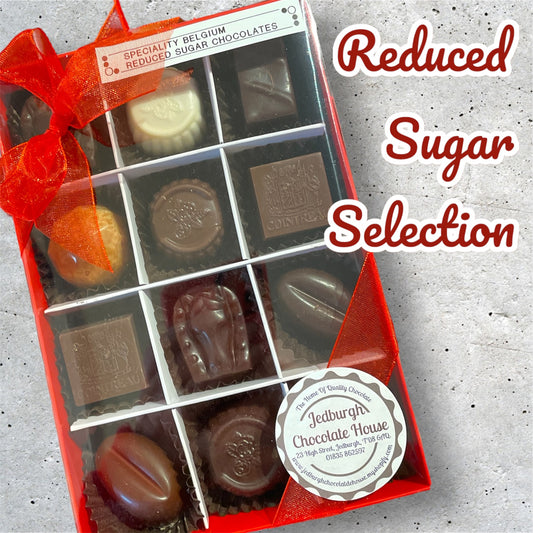 Reduced Sugar Belgium Chocolates - 12 box