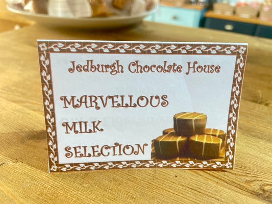 Marvellous Milk Chocolate Selection - 12 chocolates