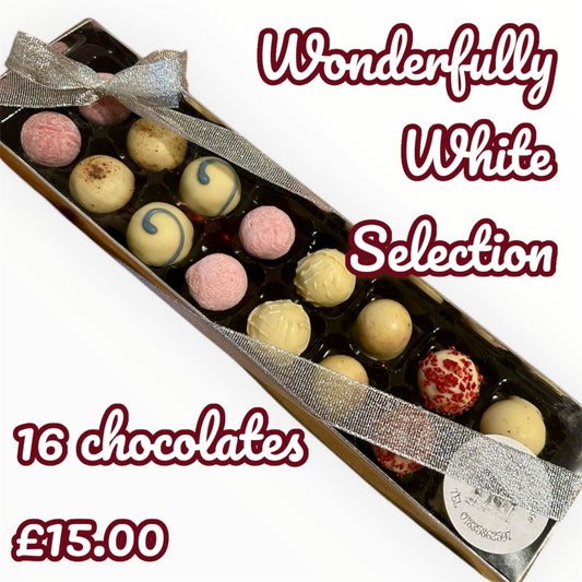 Wonderfully White Selection - 16 chocolates