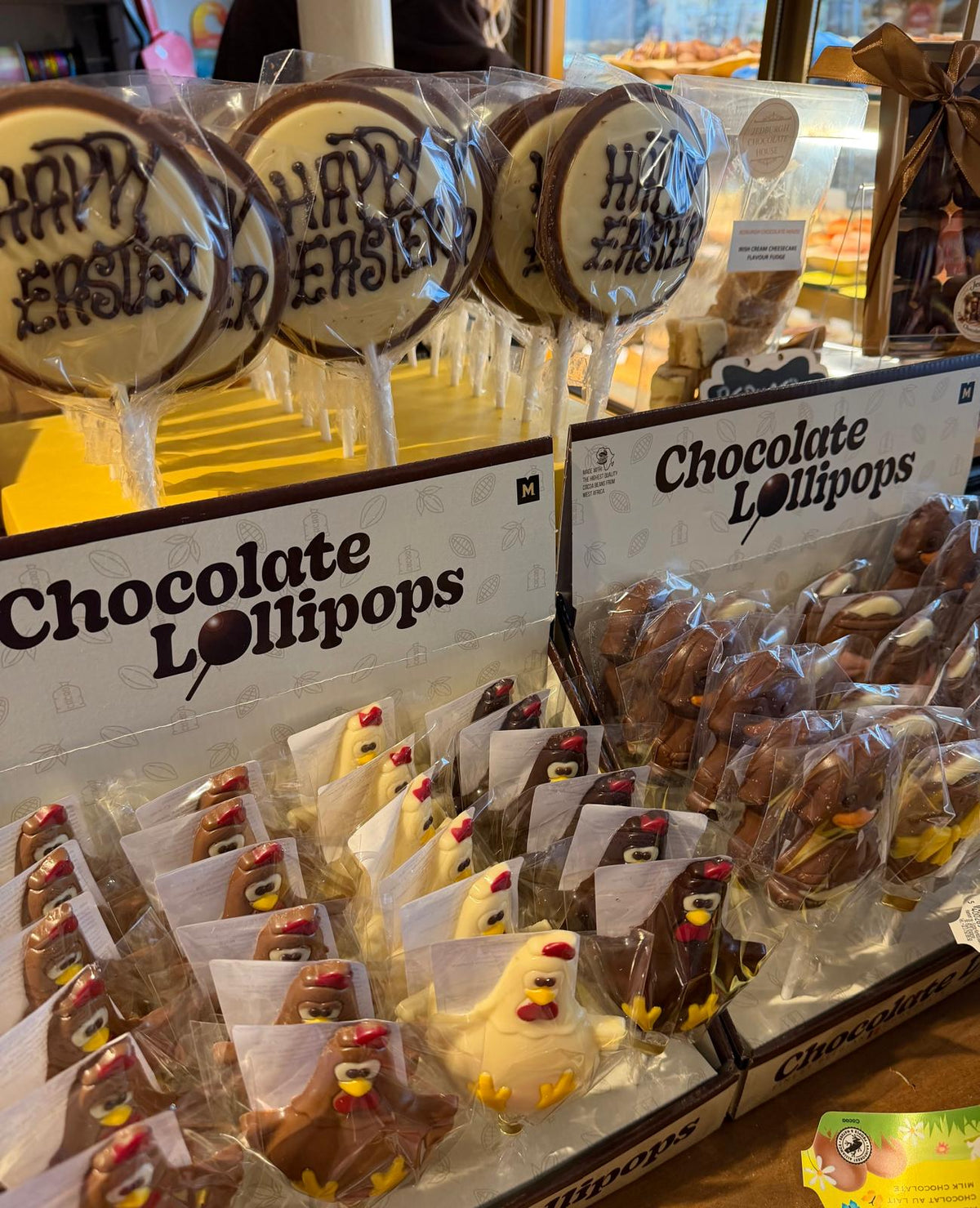 Chocolate Lollies