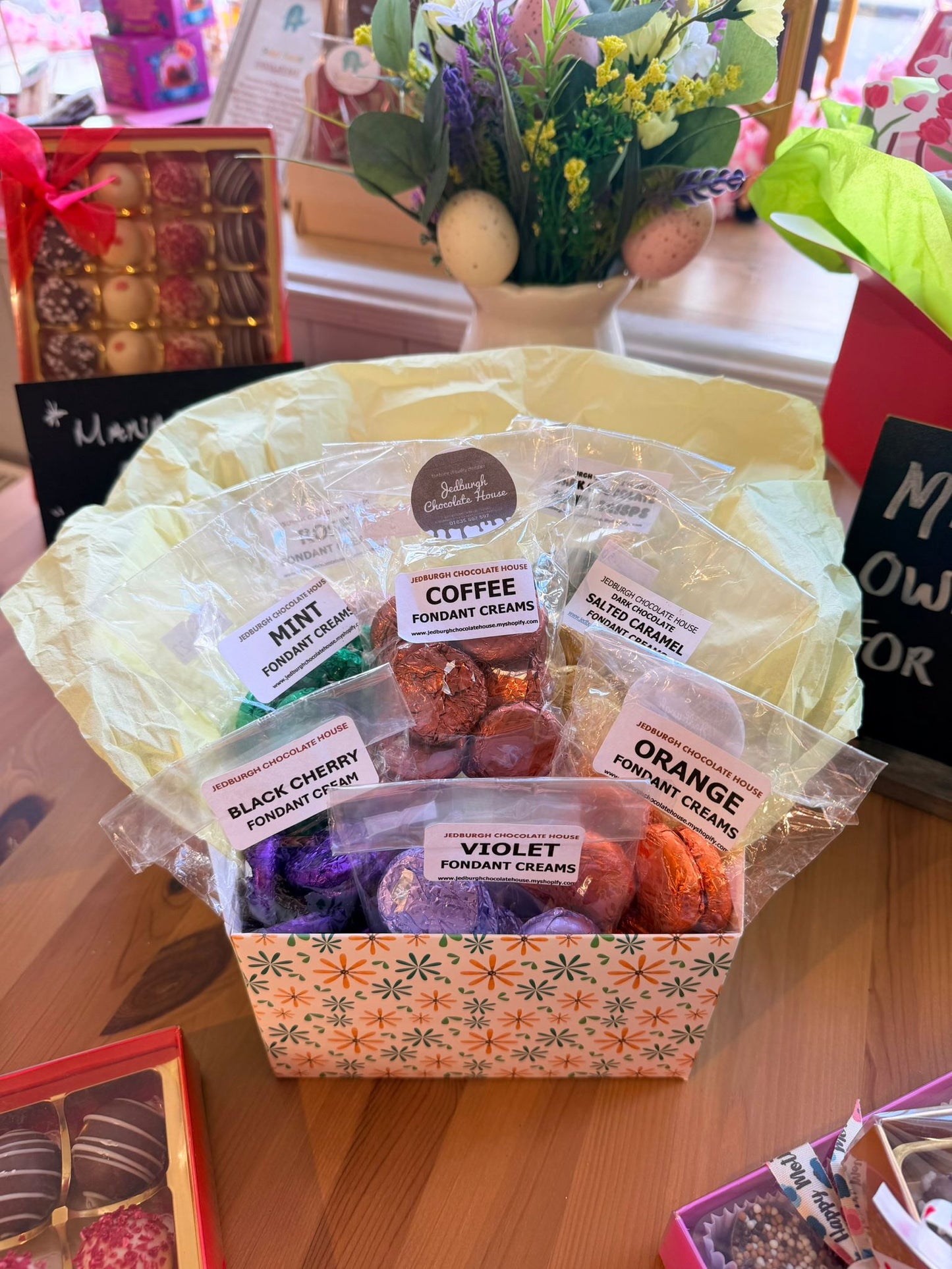 Vegan Dark Chocolate Fondant Selection Box