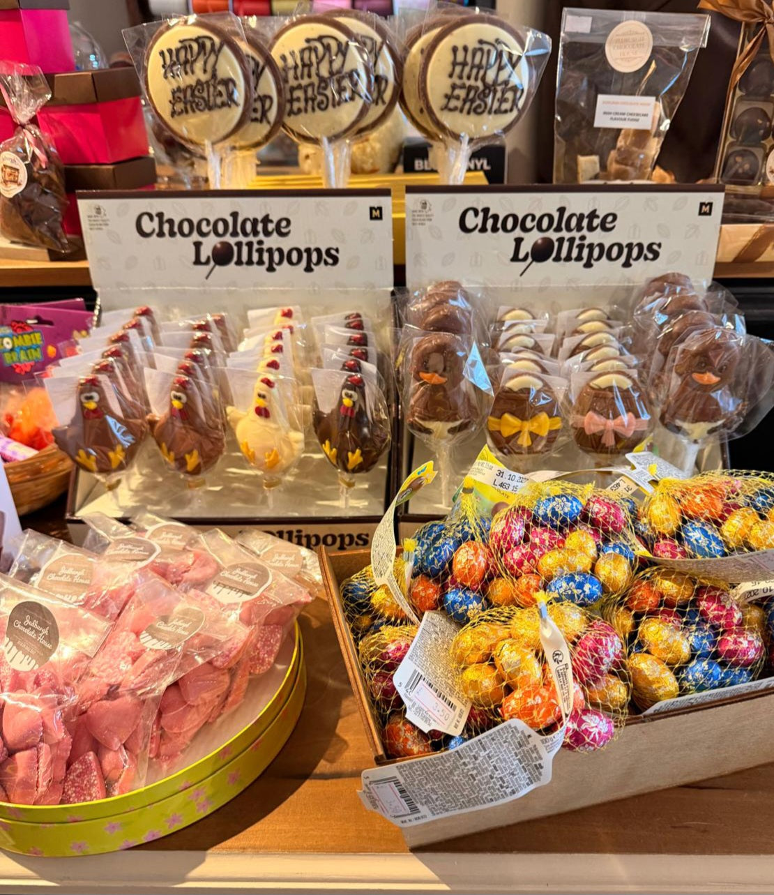 Chocolate Lollies