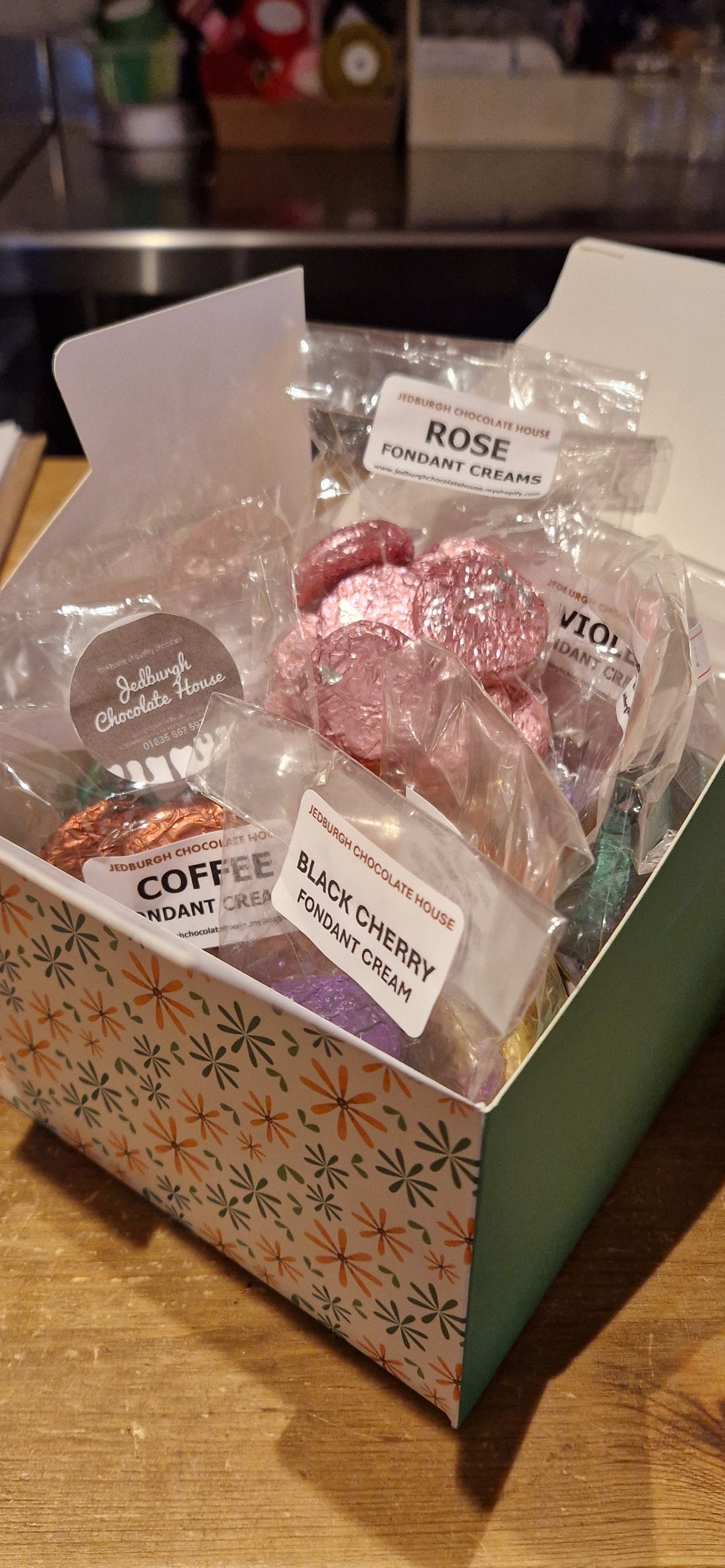 Vegan Dark Chocolate Fondant Selection Box