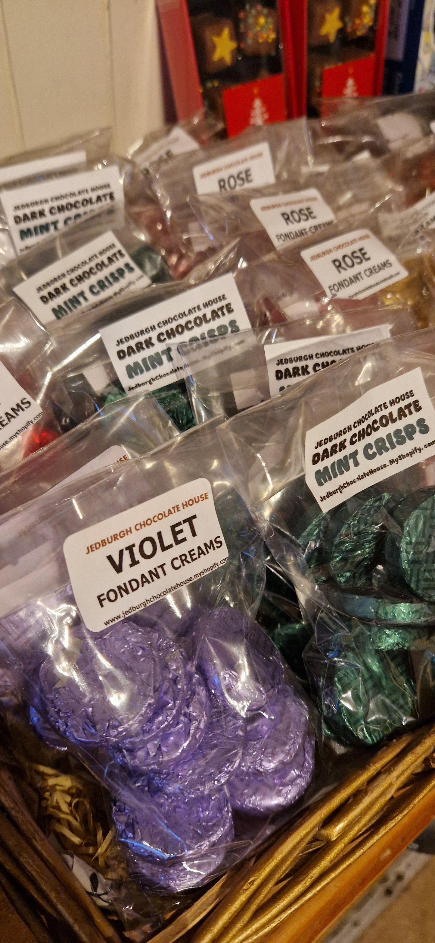 Vegan Dark Chocolate Fondant Selection Box
