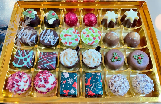 Christmas Collection - a touch of Scotland - 12 chocolates