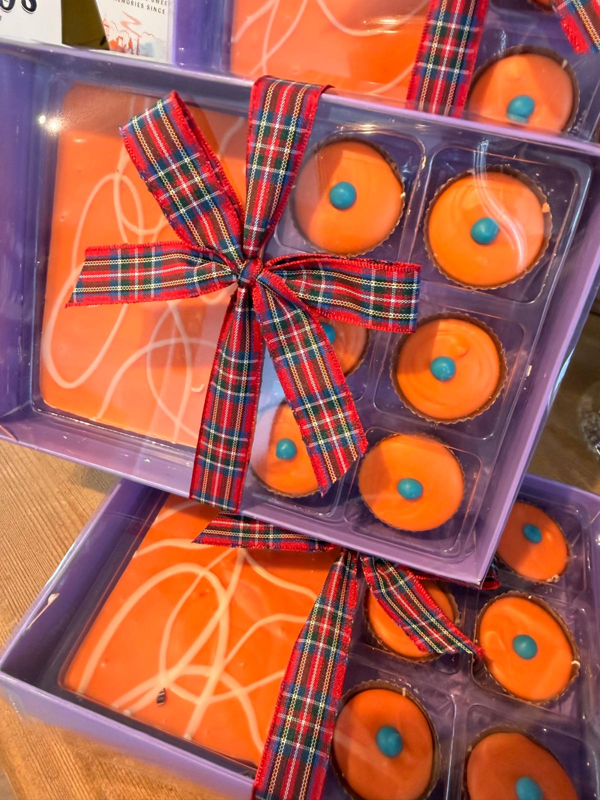 Irn Bru Chocolate Slab and Cupcakes