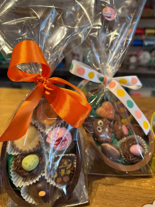 Filled Half Easter Egg