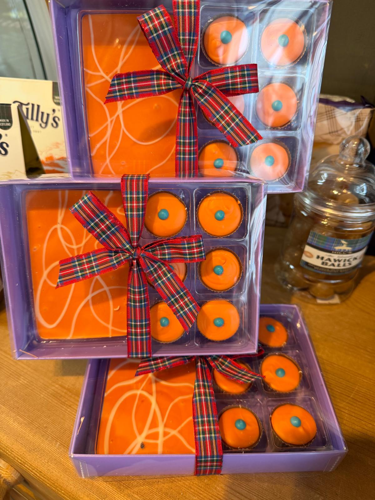 Irn Bru Chocolate Slab and Cupcakes